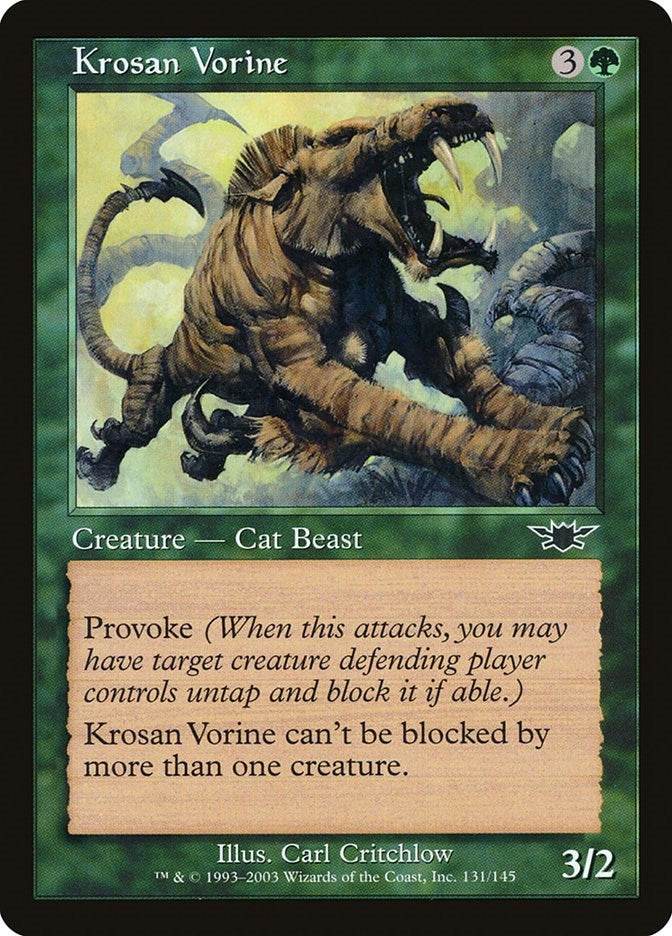 Image for Krosan Vorine (Legions) (131) - Magic: The Gathering