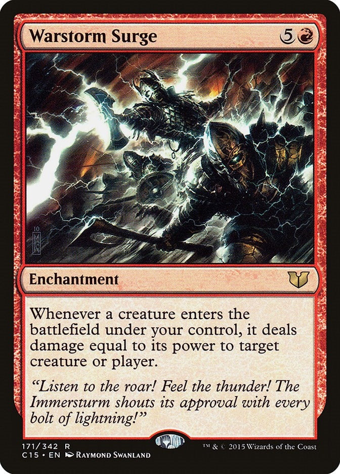 Image for Warstorm Surge (Commander 2015) (171) - Magic: The Gathering