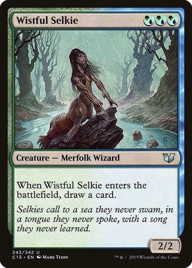 Image for Wistful Selkie (Commander 2015) (243) - Magic: The Gathering