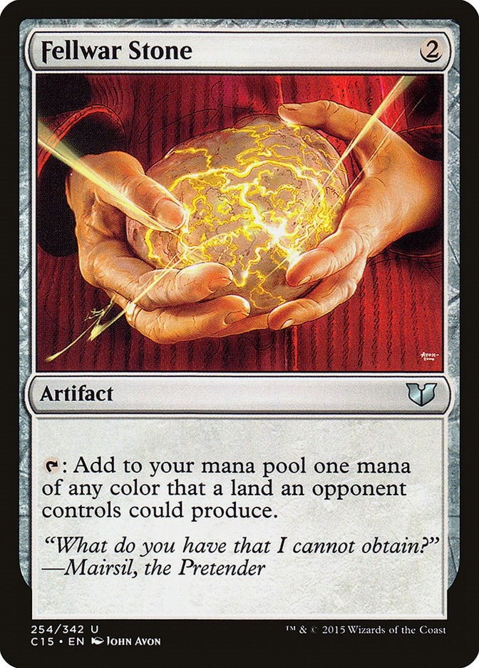 Image for Fellwar Stone (Commander 2015) (254) - Magic: The Gathering