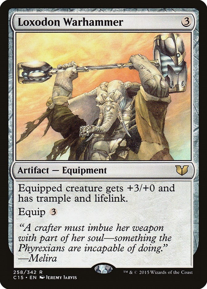 Image for Loxodon Warhammer (Commander 2015) (258) - Magic: The Gathering