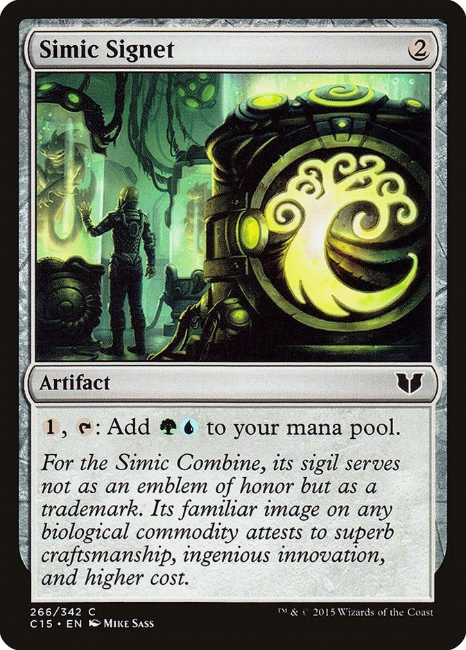 Image for Simic Signet (Commander 2015) (266) - Magic: The Gathering