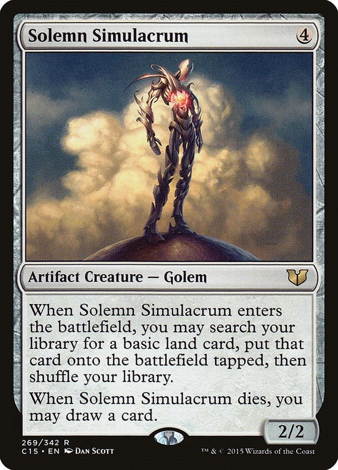 Image for Solemn Simulacrum (Commander 2015) (269) - Magic: The Gathering