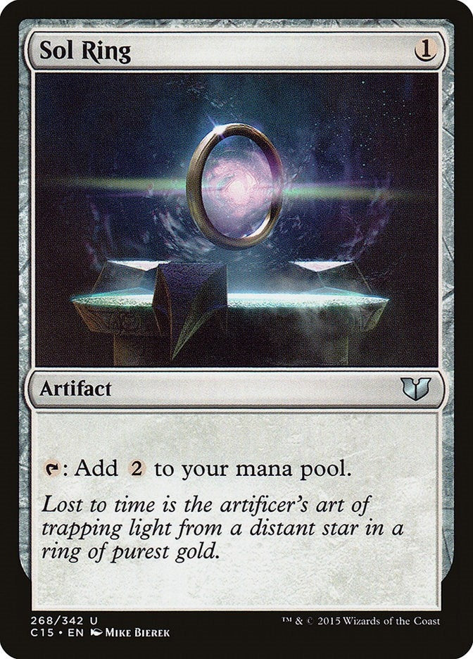 Image for Sol Ring (Commander 2015) (268) - Magic: The Gathering