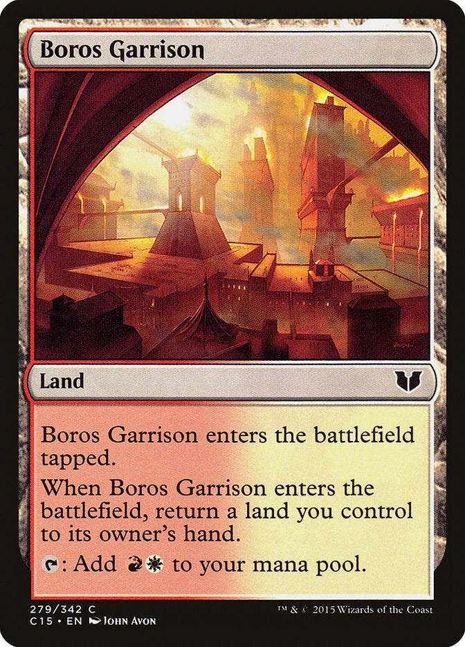Image for Boros Garrison (Commander 2015) (279) - Magic: The Gathering