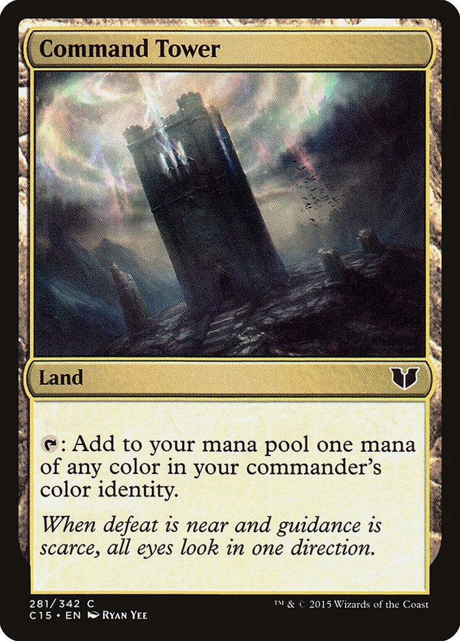Image for Command Tower (Commander 2015) (281) - Magic: The Gathering