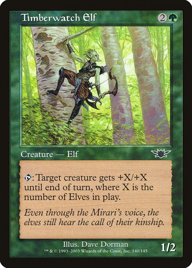 Image for Timberwatch Elf (Legions) (140) - Magic: The Gathering