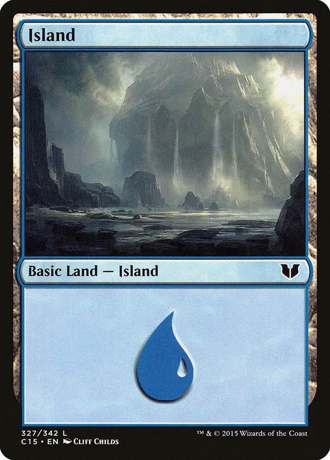 Image for Island (327) (Commander 2015) (327) - Magic: The Gathering