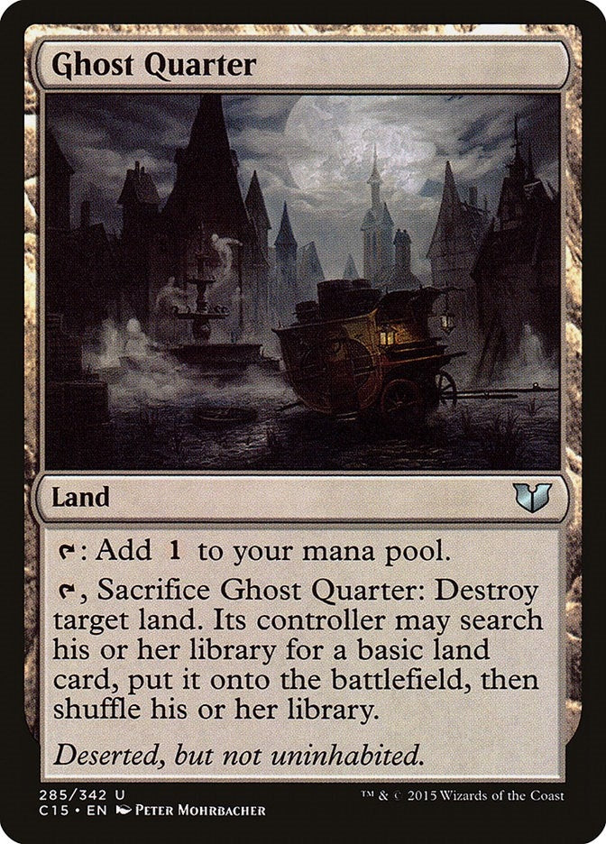 Image for Ghost Quarter (Commander 2015) (285) - Magic: The Gathering