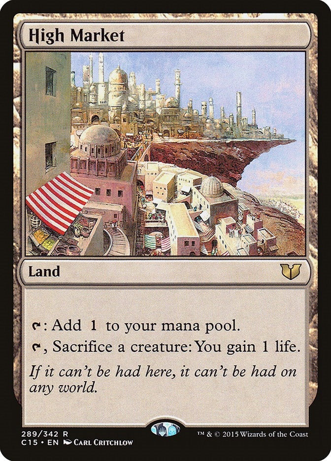 Image for High Market (Commander 2015) (289) - Magic: The Gathering