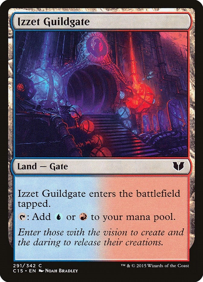 Image for Izzet Guildgate (Commander 2015) (291) - Magic: The Gathering