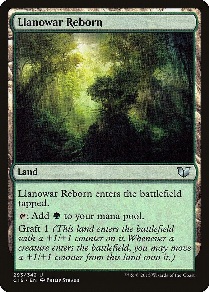 Image for Llanowar Reborn (Commander 2015) (293) - Magic: The Gathering