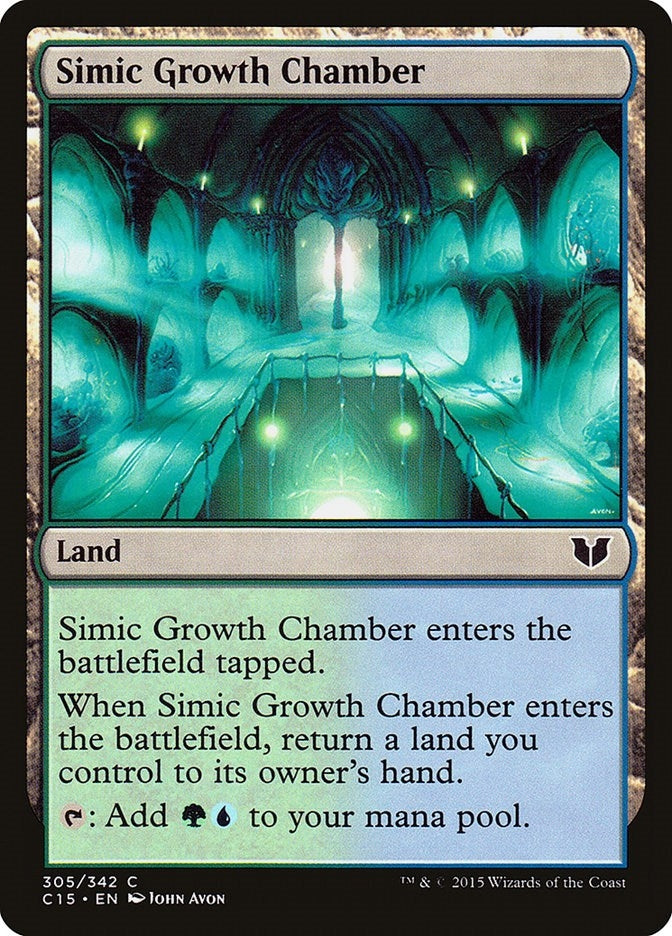 Image for Simic Growth Chamber (Commander 2015) (305) - Magic: The Gathering