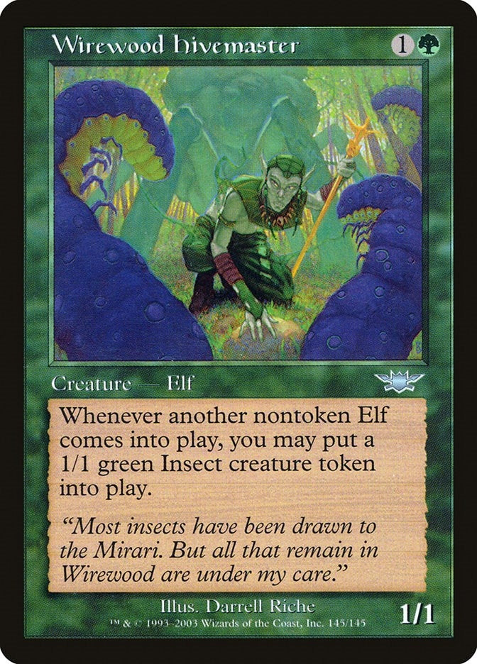 Image for Wirewood Hivemaster (Legions) (145) - Magic: The Gathering