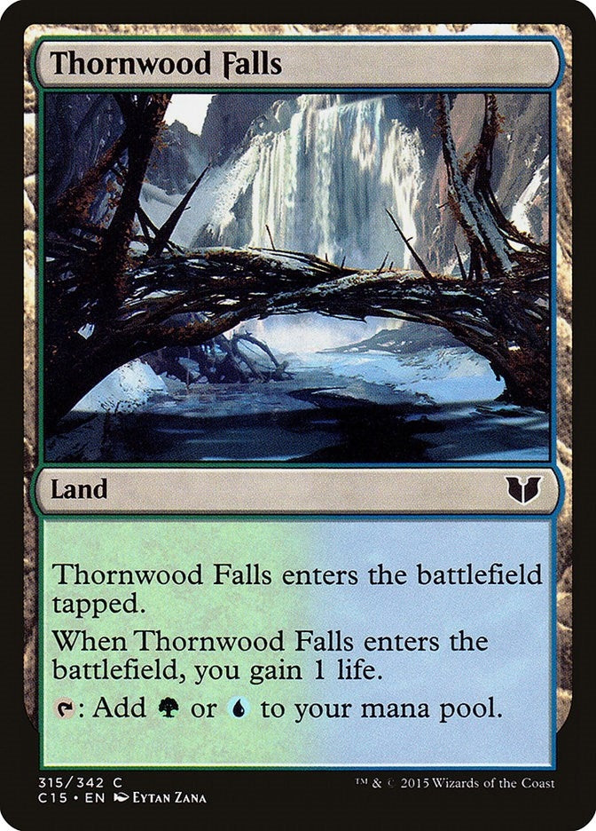 Image for Thornwood Falls (Commander 2015) (315) - Magic: The Gathering