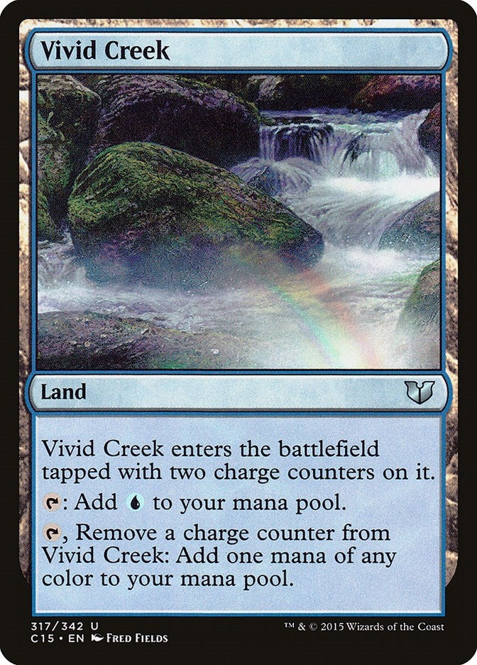 Image for Vivid Creek (Commander 2015) (317) - Magic: The Gathering