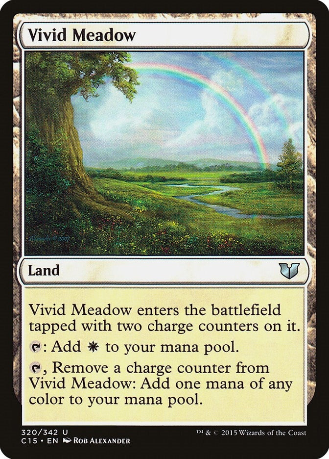 Image for Vivid Meadow (Commander 2015) (320) - Magic: The Gathering