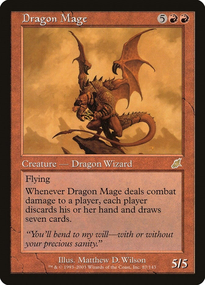 Image for Dragon Mage (Scourge) (87) - Magic: The Gathering