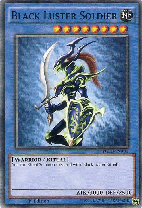 Image for Black Luster Soldier (King of Games: Yugi's Legendary Decks) (YGLD-ENA01) - YuGiOh