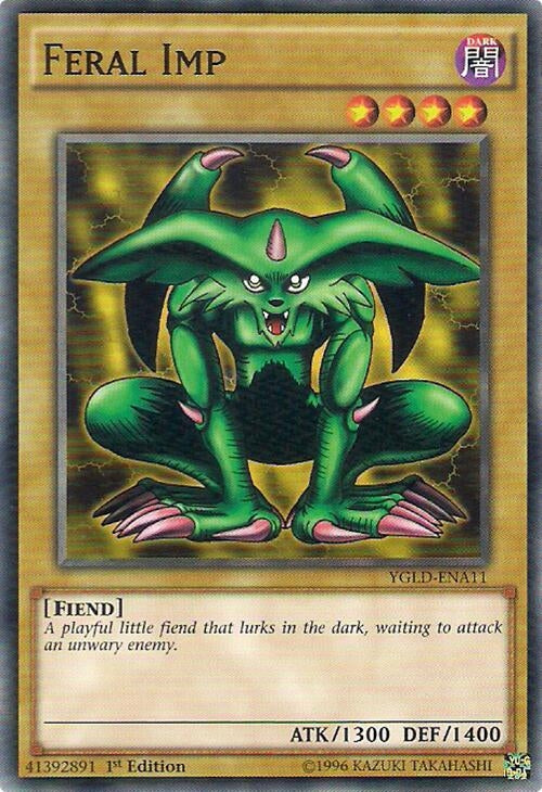 Image for Feral Imp (King of Games: Yugi's Legendary Decks) (YGLD-ENA11) - YuGiOh