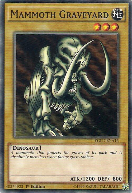 Image for Mammoth Graveyard (King of Games: Yugi's Legendary Decks) (YGLD-ENA16) - YuGiOh