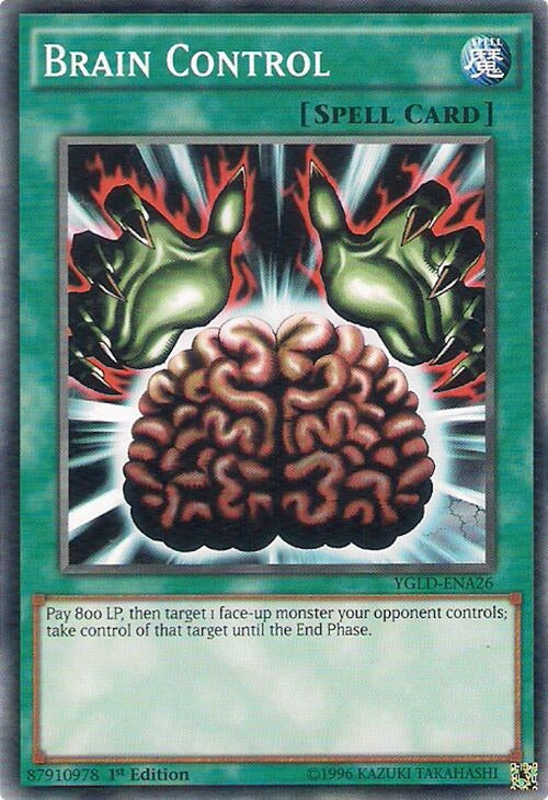 Image for Brain Control (King of Games: Yugi's Legendary Decks) (YGLD-ENA26) - YuGiOh