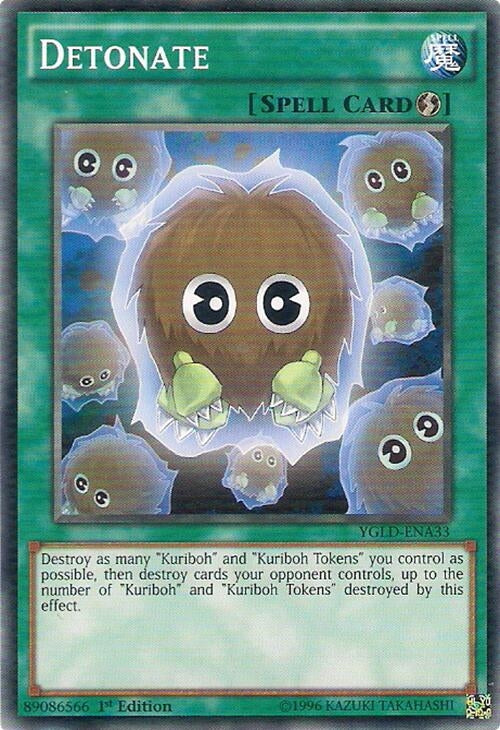 Image for Detonate (King of Games: Yugi's Legendary Decks) (YGLD-ENA33) - YuGiOh