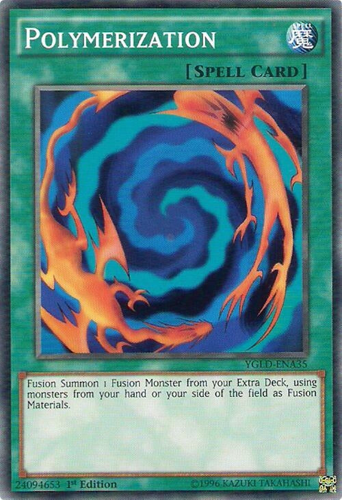 Image for Polymerization (A) (King of Games: Yugi's Legendary Decks) (YGLD-ENA35) - YuGiOh