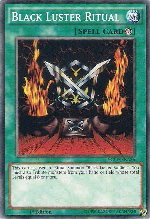 Image for Black Luster Ritual (King of Games: Yugi's Legendary Decks) (YGLD-ENA36) - YuGiOh