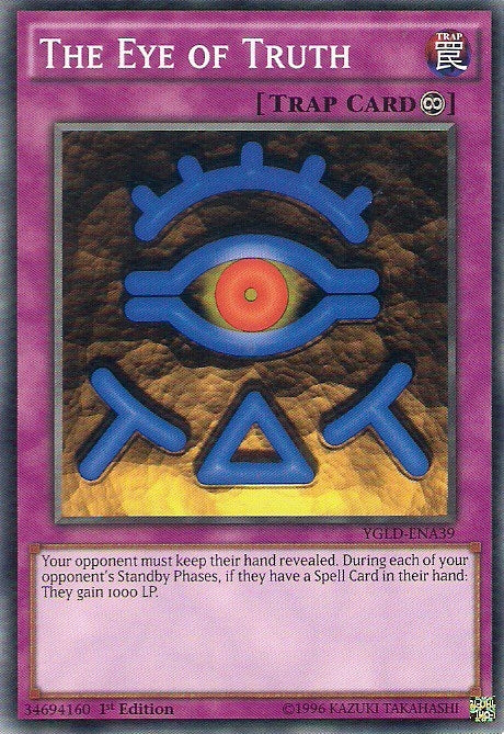 Image for The Eye of Truth (King of Games: Yugi's Legendary Decks) (YGLD-ENA39) - YuGiOh
