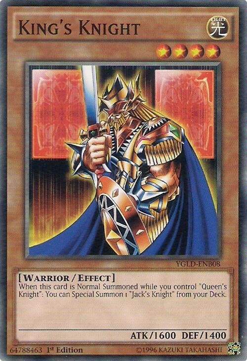 Image for King's Knight (B) (King of Games: Yugi's Legendary Decks) (YGLD-ENB08) - YuGiOh