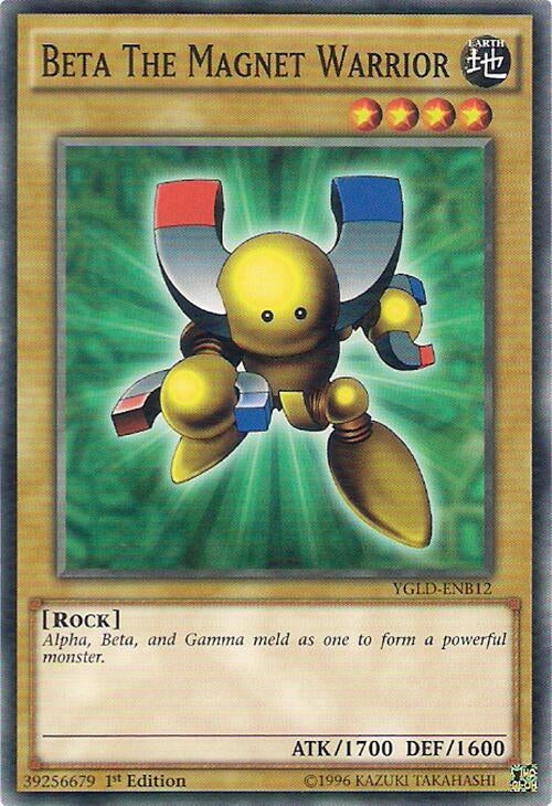 Image for Beta The Magnet Warrior (King of Games: Yugi's Legendary Decks) (YGLD-ENB12) - YuGiOh