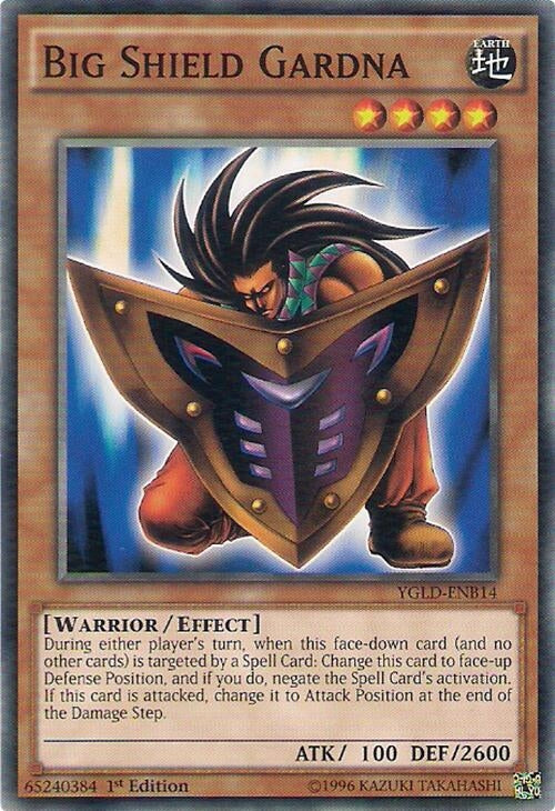 Image for Big Shield Gardna (King of Games: Yugi's Legendary Decks) (YGLD-ENB14) - YuGiOh