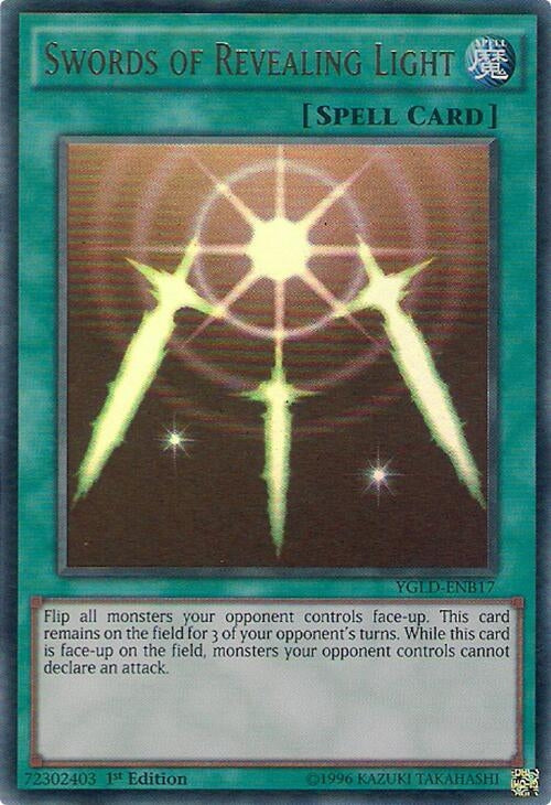 Image for Swords of Revealing Light (B) (King of Games: Yugi's Legendary Decks) (YGLD-ENB17) - YuGiOh