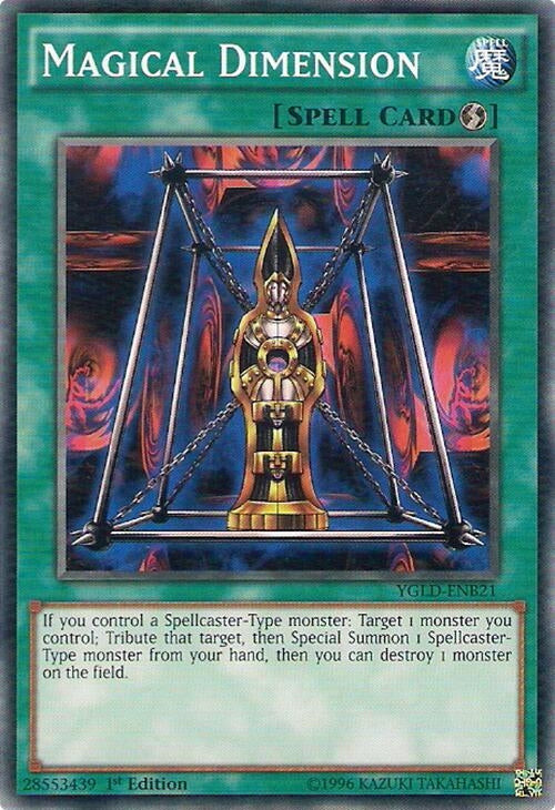Image for Magical Dimension (King of Games: Yugi's Legendary Decks) (YGLD-ENB21) - YuGiOh