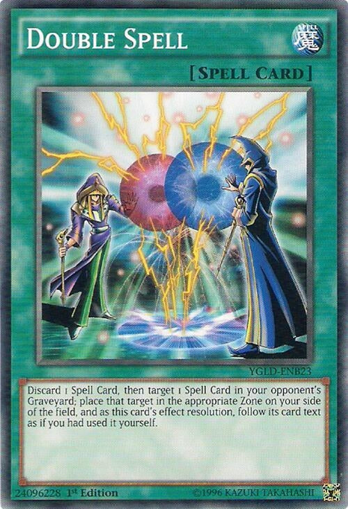 Image for Double Spell (King of Games: Yugi's Legendary Decks) (YGLD-ENB23) - YuGiOh