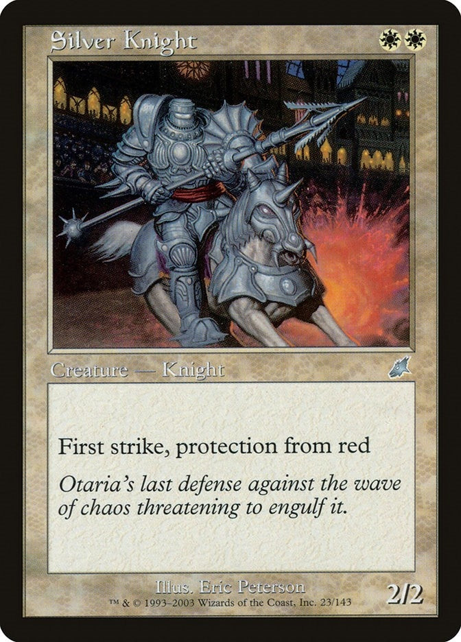 Image for Silver Knight (Scourge) (23) - Magic: The Gathering