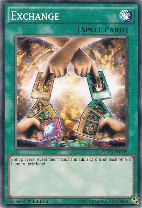 Image for Exchange (King of Games: Yugi's Legendary Decks) (YGLD-ENB28) - YuGiOh
