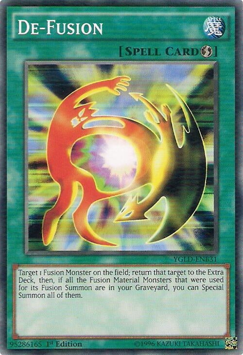 Image for De-Fusion (King of Games: Yugi's Legendary Decks) (YGLD-ENB31) - YuGiOh