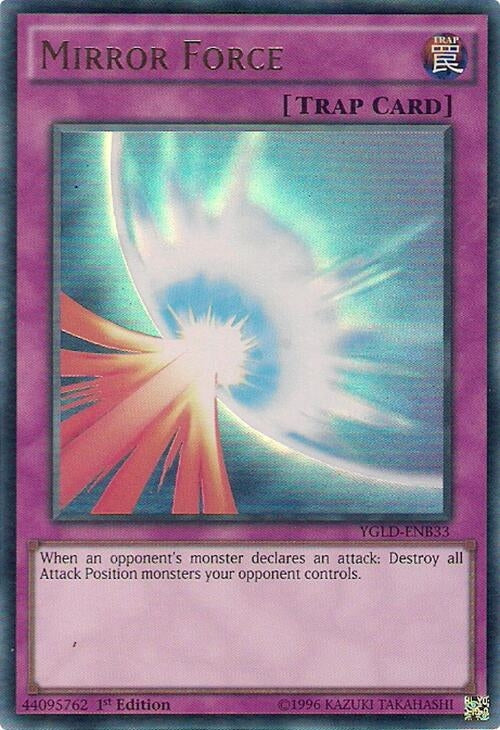 Image for Mirror Force (B) (King of Games: Yugi's Legendary Decks) (YGLD-ENB33) - YuGiOh
