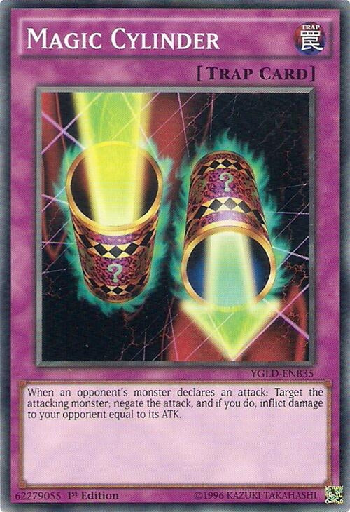 Image for Magic Cylinder (King of Games: Yugi's Legendary Decks) (YGLD-ENB35) - YuGiOh