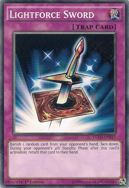 Image for Lightforce Sword (King of Games: Yugi's Legendary Decks) (YGLD-ENB37) - YuGiOh