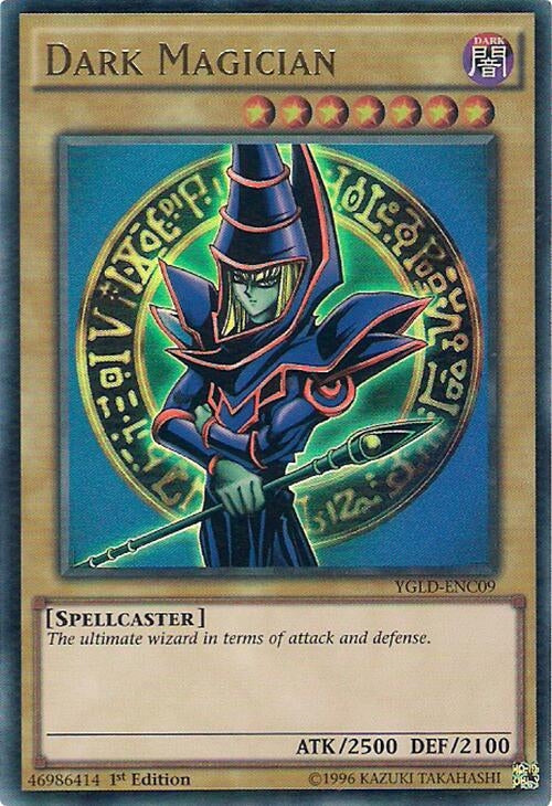 Image for Dark Magician (C) (King of Games: Yugi's Legendary Decks) (YGLD-ENC09) - YuGiOh