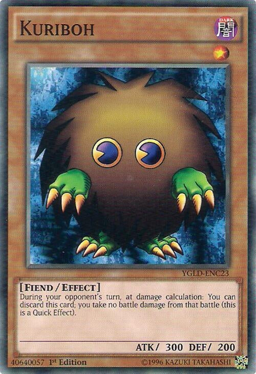 Image for Kuriboh (C) (King of Games: Yugi's Legendary Decks) (YGLD-ENC23) - YuGiOh