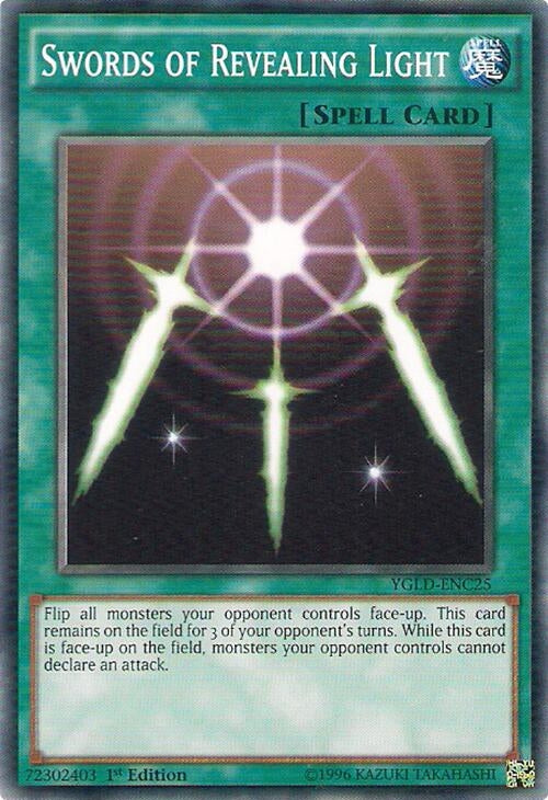Image for Swords of Revealing Light (C) (King of Games: Yugi's Legendary Decks) (YGLD-ENC25) - YuGiOh