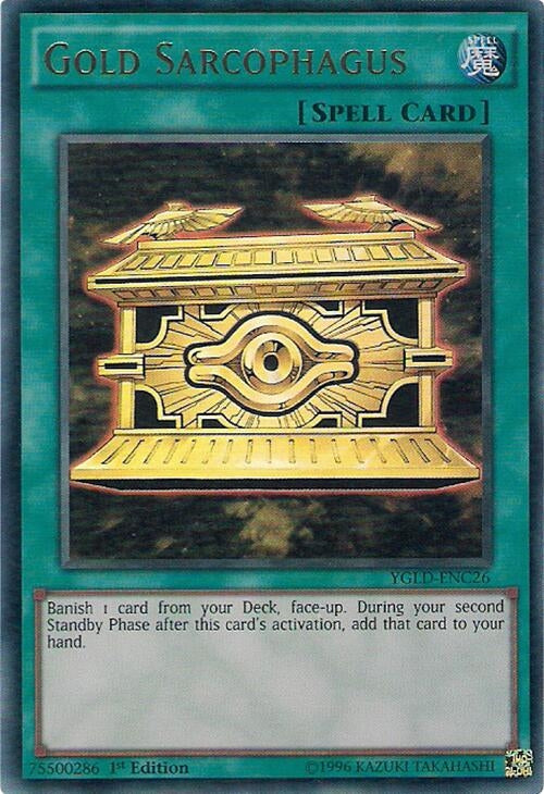 Image for Gold Sarcophagus (King of Games: Yugi's Legendary Decks) (YGLD-ENC26) - YuGiOh