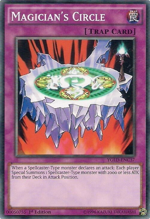 Image for Magician's Circle (King of Games: Yugi's Legendary Decks) (YGLD-ENC37) - YuGiOh