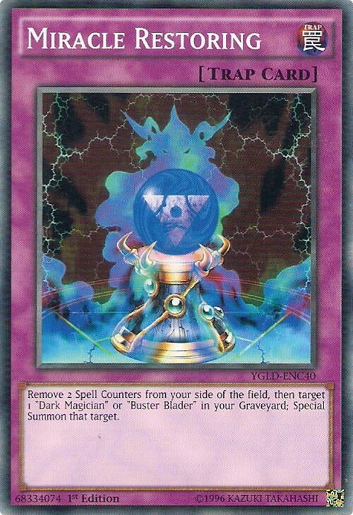 Image for Miracle Restoring (King of Games: Yugi's Legendary Decks) (YGLD-ENC40) - YuGiOh