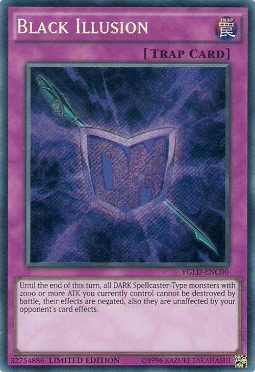Image for Black Illusion (King of Games: Yugi's Legendary Decks) (YGLD-ENC00) - YuGiOh