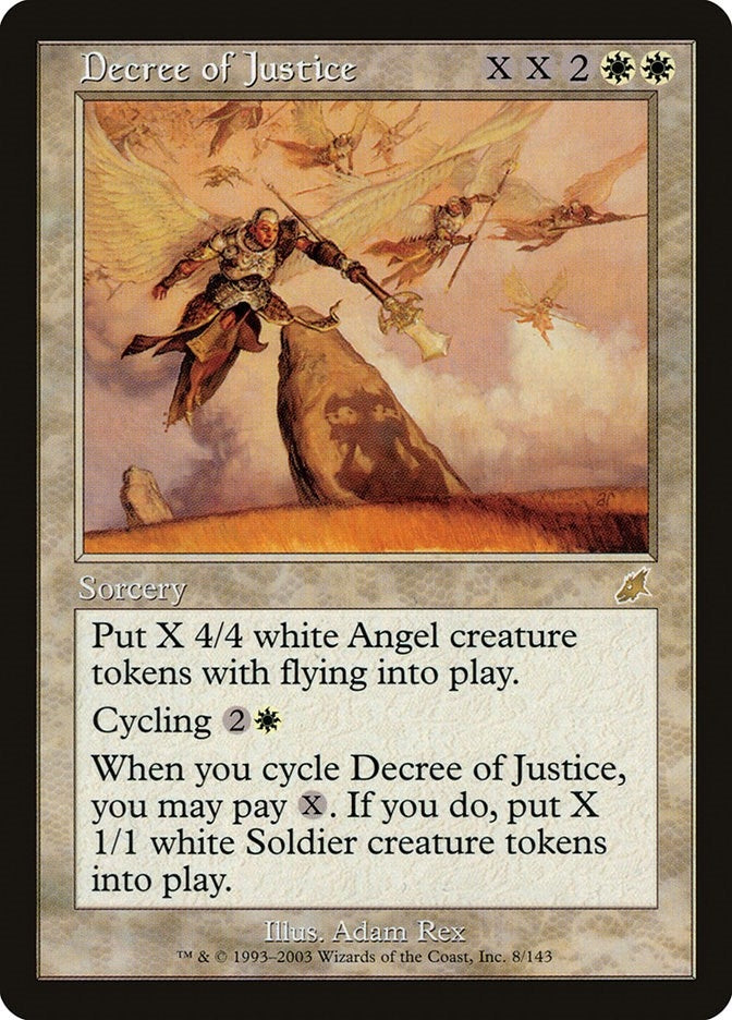 Image for Decree of Justice (Scourge) (8) - Magic: The Gathering